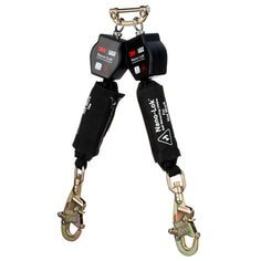 A 3M DBI-SALA Nano-Lok Twin-Leg Hot Work Self-Retracting Lifeline with Quick Connect 3100566 A 3M DBI-SALA Nano-Lok Twin-Leg Hot Work Self-Retracting Lifeline with Quick Connect 3100566