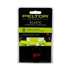 Peltor(TM) Sport Blasts(TM) Disposable Earplugs 97080-10C Peltor(TM) Sport Blasts(TM) Disposable Earplugs 97080-10C