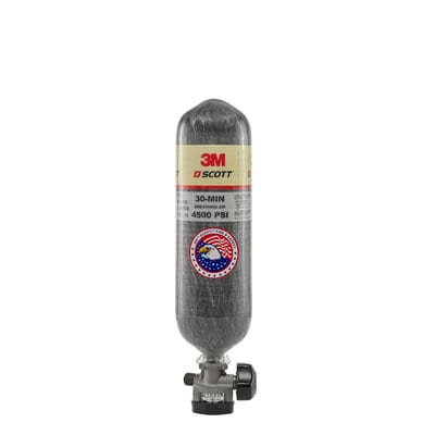 3M™ Scott™ Cylinder and Valve Assembly 804721-01, CGA, 4.5, 30 Min 3M™ Scott™ Cylinder and Valve Assembly 804721-01, CGA, 4.5, 30 Min