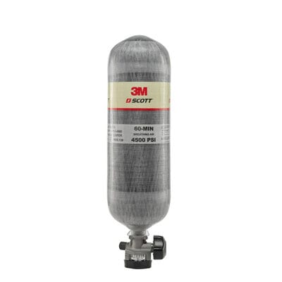3M™ Scott™ Cylinder and Valve Assembly 804723-01-1, CGA, 4.5, 60 Min, No MUSA Logo 3M™ Scott™ Cylinder and Valve Assembly 804723-01-1, CGA, 4.5, 60 Min, No MUSA Logo