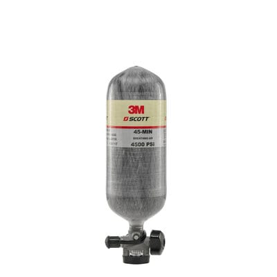 3M™ Scott™ Cylinder and Valve Assembly 200129-01A-1, Stubby, SC, 4.5, 45 Min, No MUSA Logo 3M™ Scott™ Cylinder and Valve Assembly 200129-01A-1, Stubby, SC, 4.5, 45 Min, No MUSA Logo