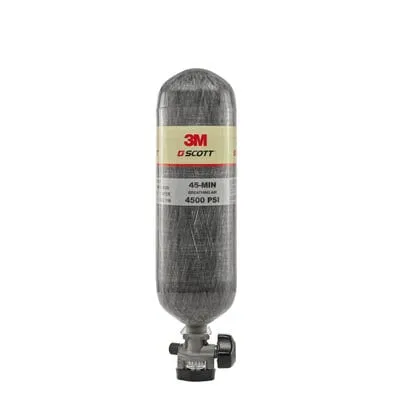 3M™ Scott™ Cylinder and Valve Assembly 804722-01-1, CGA, 4.5, 45 Min, No MUSA Logo 3M™ Scott™ Cylinder and Valve Assembly 804722-01-1, CGA, 4.5, 45 Min, No MUSA Logo