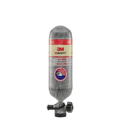 3M™ Scott™ Cylinder and Valve Assembly 200970-01, SC, 5.5, 45 Min 3M™ Scott™ Cylinder and Valve Assembly 200970-01, SC, 5.5, 45 Min