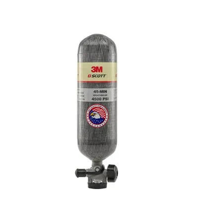 3M™ Scott™ Cylinder and Valve Assembly 200129-01, SC, 4.5, 45 Min 3M™ Scott™ Cylinder and Valve Assembly 200129-01, SC, 4.5, 45 Min