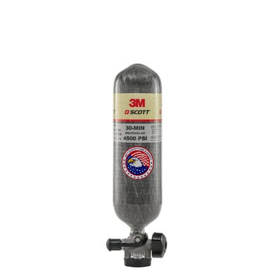 3M™ Scott™ Cylinder and Valve Assembly 200128-01, SC, 4.5, 30 Min 3M™ Scott™ Cylinder and Valve Assembly 200128-01, SC, 4.5, 30 Min