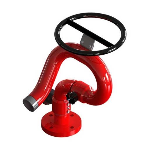FP4SD-750 - 2.5" Waterway, 4" Inlet, 750 GPM, Steering Wheel, Deck Monitor FP4SD-750 - 2.5" Waterway, 4" Inlet, 750 GPM, Steering Wheel, Deck Monitor