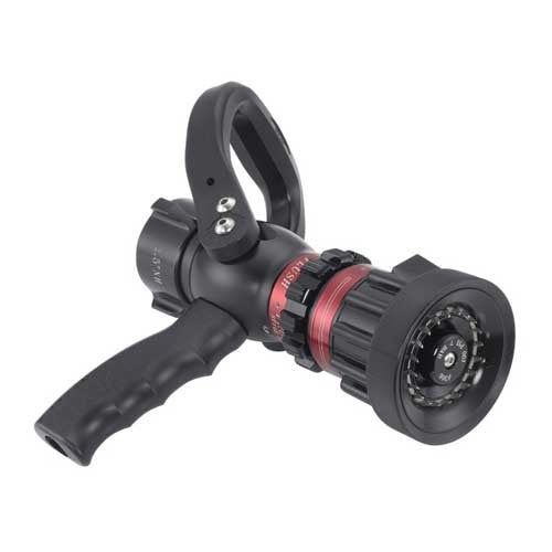 FP10369 - 1.5" Inlet (30, 60, 95, 125, 150, 200 GPM) Handline Fire Nozzle FP10369 - 1.5" Inlet (30, 60, 95, 125, 150, 200 GPM) Handline Fire Nozzle