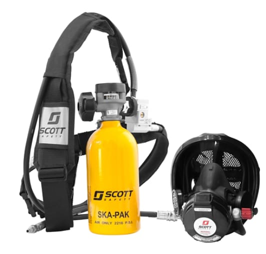 3M™ Scott™ Ska-Pak PLUS Supplied-Air Respirator 5 min AL AV-3000-SS-Poly 3M™ Scott™ Ska-Pak PLUS Supplied-Air Respirator 5 min AL AV-3000-SS-Poly