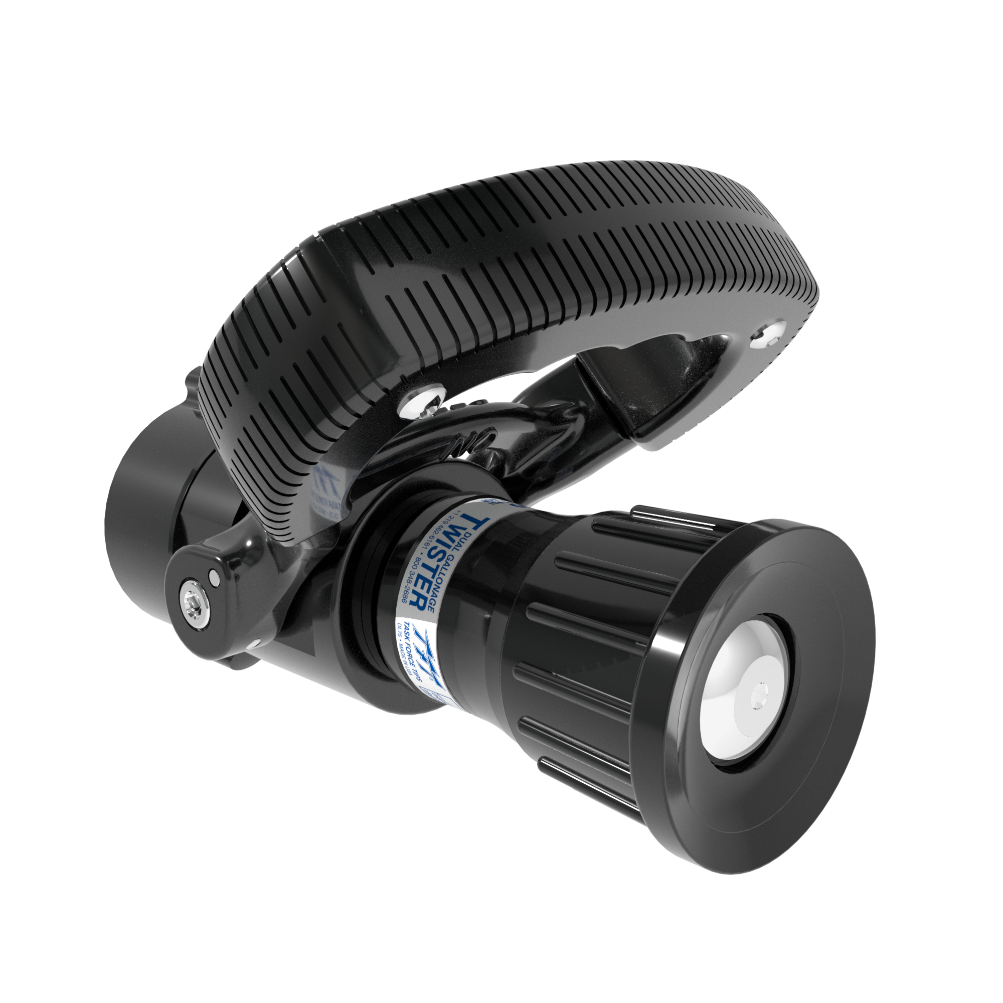 Twister Selectable One-Piece Nozzle, Ball Valve – 10/40 GPM @ 100 PSI, 1″ NHF Rocker Swivel Inlet Twister Selectable One-Piece Nozzle, Ball Valve – 10/40 GPM @ 100 PSI, 1″ NHF Rocker Swivel Inlet