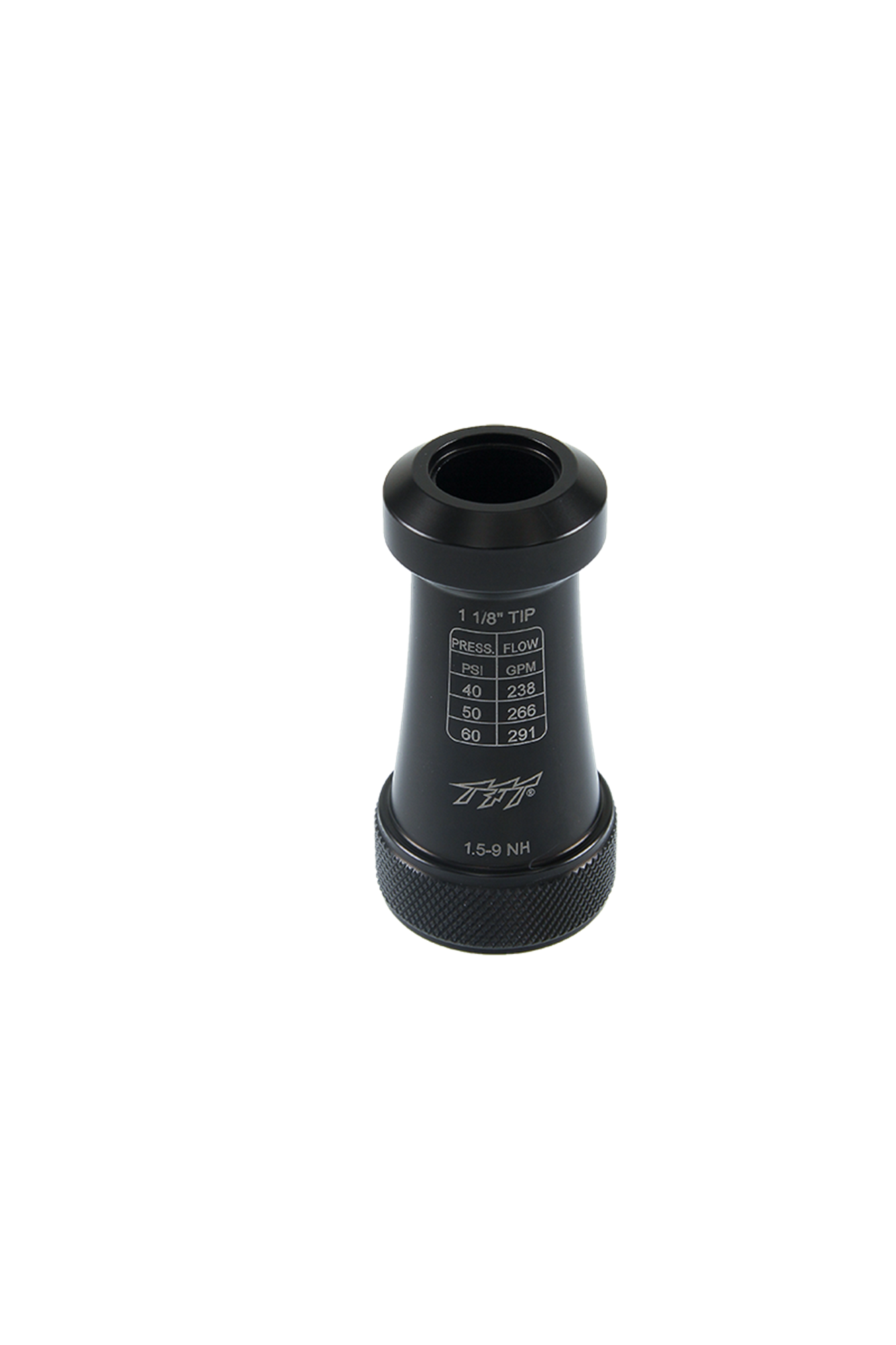 Smooth Bore 1-1/8″ Nozzle Tip – 1.5″ NHF Rigid Inlet Smooth Bore 1-1/8″ Nozzle Tip – 1.5″ NHF Rigid Inlet