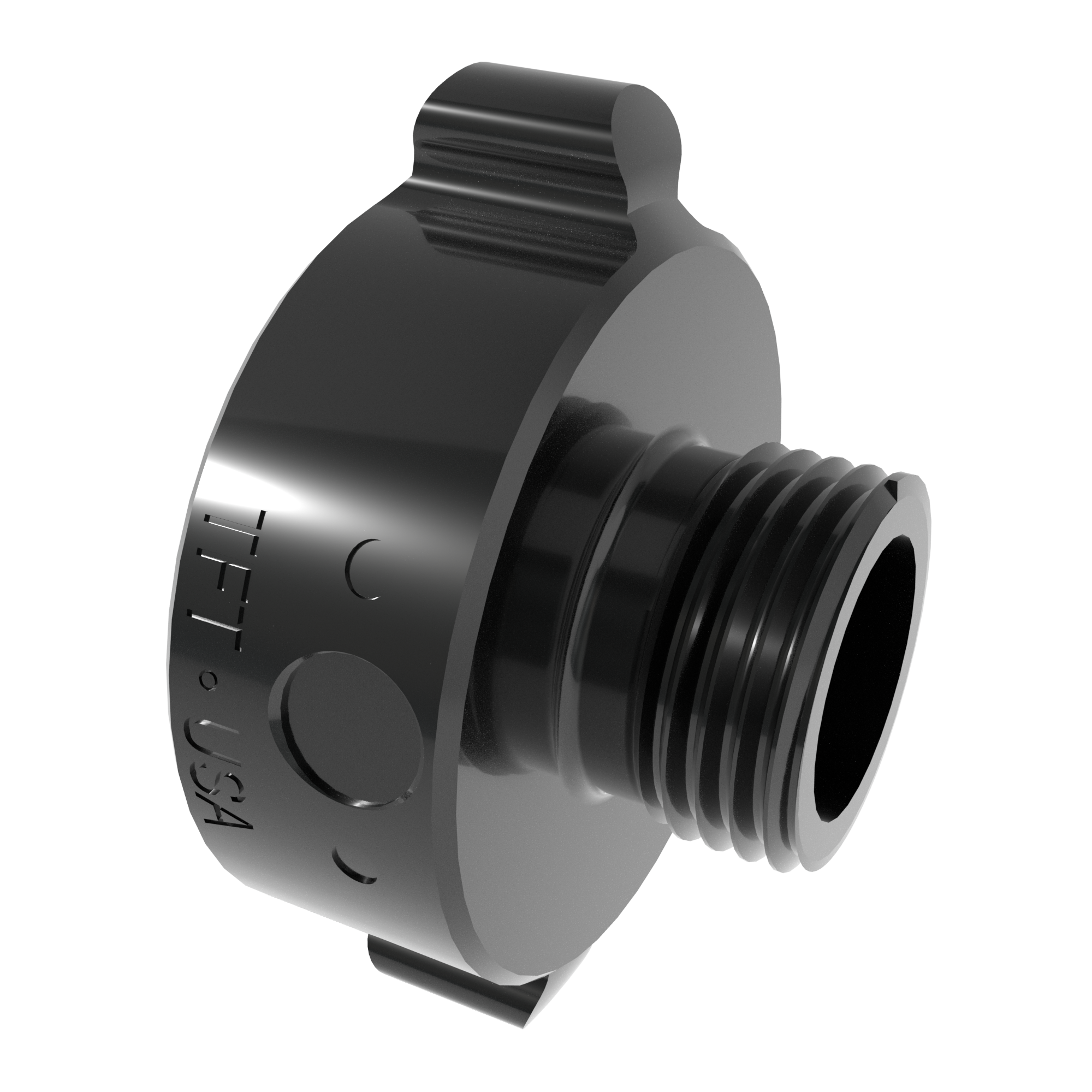 Connection Adapter – 1″ (25 mm) NPSHF Rigid Rocker × 3/4″ (19 mm) GHT-M Rigid Thread Connection Adapter – 1″ (25 mm) NPSHF Rigid Rocker × 3/4″ (19 mm) GHT-M Rigid Thread