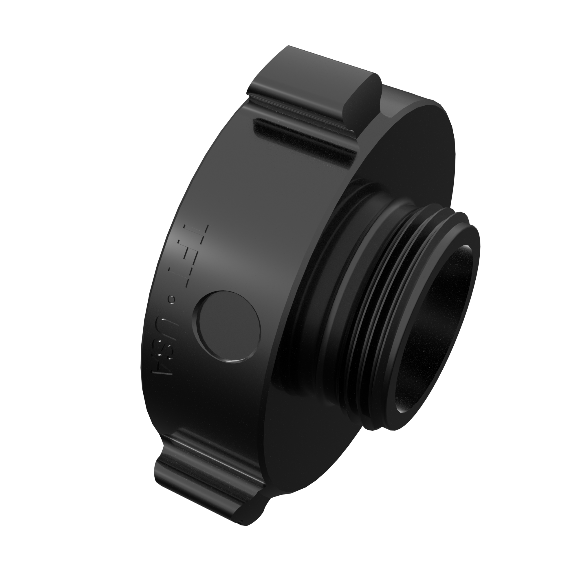 Connection Adapter – 2.5″ (65 mm) NHF Rigid Rocker × 2.5″ (65 mm) NPSHM Rigid Thread Connection Adapter – 2.5″ (65 mm) NHF Rigid Rocker × 2.5″ (65 mm) NPSHM Rigid Thread