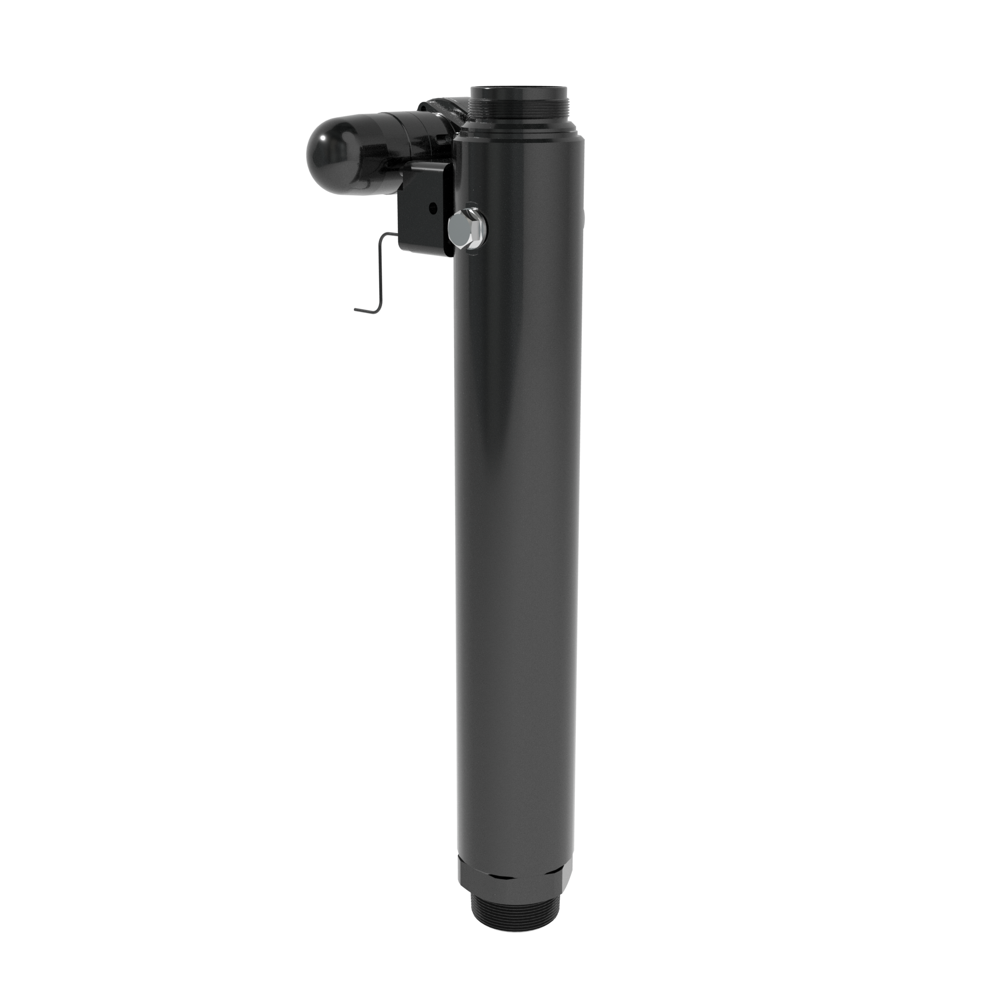 Extend-A-Gun Remote Control 18″ (450 mm) Monitor Extension – 3″ (75 mm) NPTM Inlet, 3″ (75 mm) RLM Outlet, 12 VDC Acc. Power, RS485, Black Extend-A-Gun Remote Control 18″ (450 mm) Monitor Extension – 3″ (75 mm) NPTM Inlet, 3″ (75 mm) RLM Outlet, 12 VDC Acc. Power, RS485, Black
