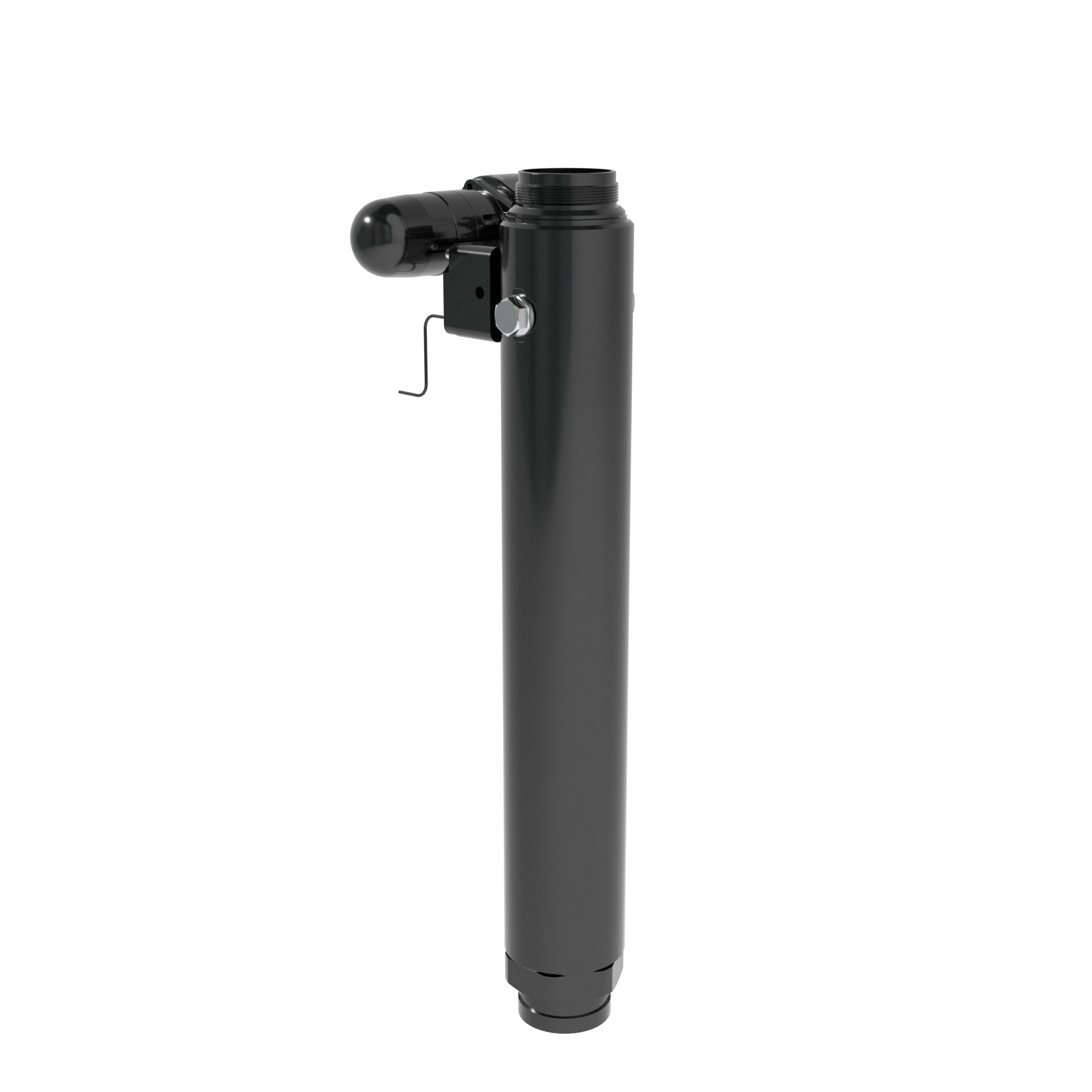 Extend-A-Gun Remote Control 18″ (450 mm) Monitor Extension – 3″ (75 mm) Victaulic Inlet, 3″ (75 mm) RLM Outlet, 24 VDC Acc. Power, RS485, Black Extend-A-Gun Remote Control 18″ (450 mm) Monitor Extension – 3″ (75 mm) Victaulic Inlet, 3″ (75 mm) RLM Outlet, 24 VDC Acc. Power, RS485, Black