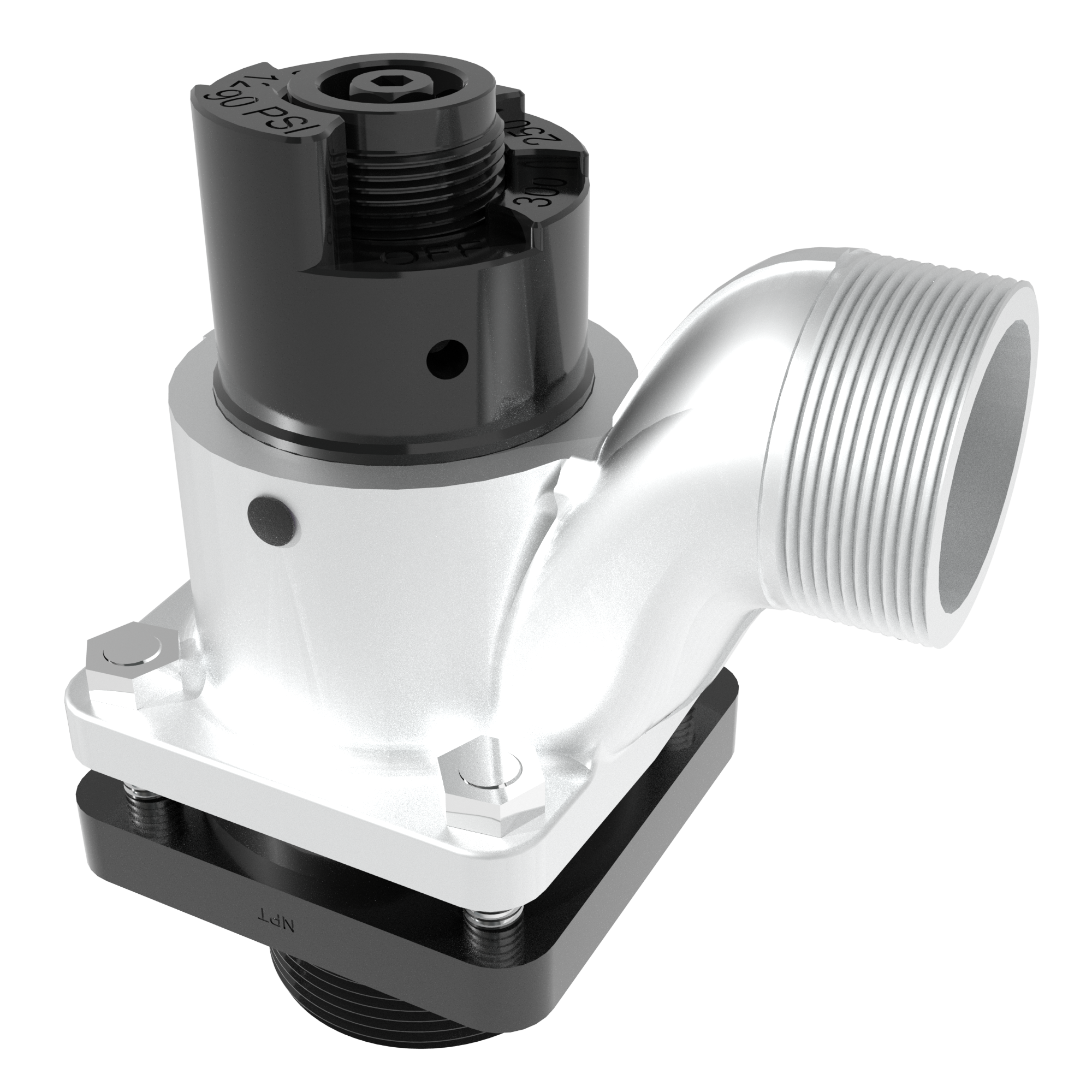 RELIEF VALVE W/2.5″NPTM ADAPTER RELIEF VALVE W/2.5″NPTM ADAPTER