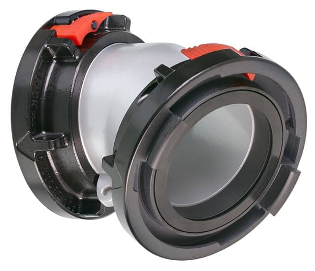 Elbow – 5″ (125 mm) Storz Rigid x 4″ (100 mm) Storz Swivel Elbow – 5″ (125 mm) Storz Rigid x 4″ (100 mm) Storz Swivel