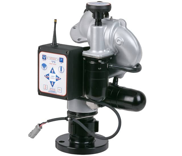 Tornado RC 500 GPM (2000 LPM) Monitor, Pumper, Oscillating – 2″ (52 mm) BSPF Rigid Inlet, 1.5″ (38 mm) NHM Rigid Outlet, 12/24 VDC Acc. Power, RS485, Silver Tornado RC 500 GPM (2000 LPM) Monitor, Pumper, Oscillating – 2″ (52 mm) BSPF Rigid Inlet, 1.5″ (38 mm) NHM Rigid Outlet, 12/24 VDC Acc. Power, RS485, Silver