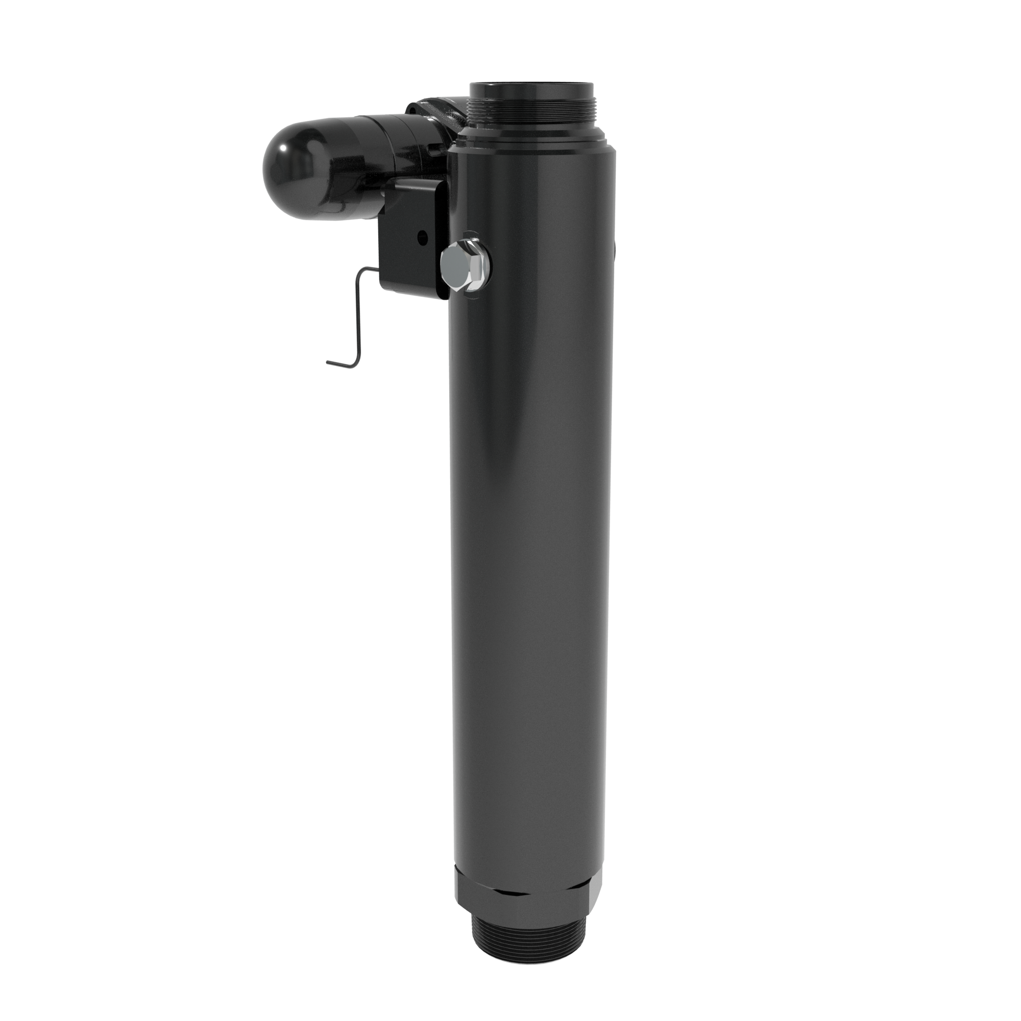 Extend-A-Gun Remote Control 12″ (300 mm) Monitor Extension – 3″ (75 mm) NPTM Inlet, 3″ (75 mm) RLM Outlet, 12 VDC Acc. Power, RS485, Black Extend-A-Gun Remote Control 12″ (300 mm) Monitor Extension – 3″ (75 mm) NPTM Inlet, 3″ (75 mm) RLM Outlet, 12 VDC Acc. Power, RS485, Black