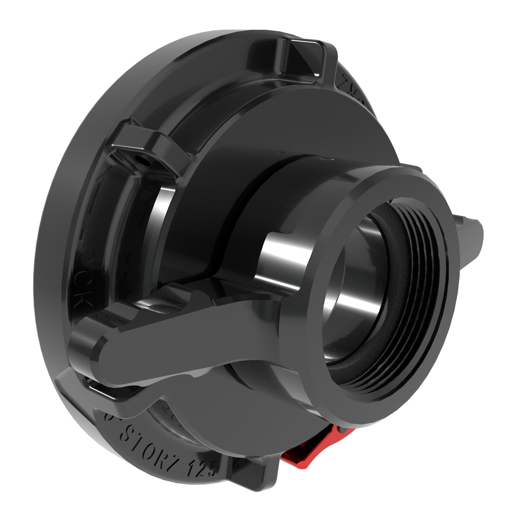 Connection Adapter – 4″ (100 mm) Storz Rigid × 4.5″ (115mm) NHF Swivel Handle Connection Adapter – 4″ (100 mm) Storz Rigid × 4.5″ (115mm) NHF Swivel Handle