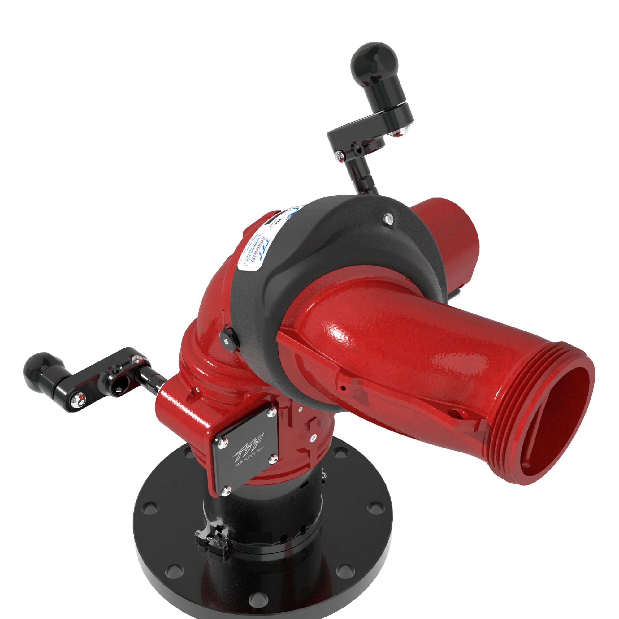 Monsoon RC 2000 GPM (7600 LPM) Monitor, Pumper – 6″ (150 mm) ANSI 150/DN100 PN16 Rigid Flange Inlet, 3.5″ (90 mm) NHM Rigid Outlet, Red Monsoon RC 2000 GPM (7600 LPM) Monitor, Pumper – 6″ (150 mm) ANSI 150/DN100 PN16 Rigid Flange Inlet, 3.5″ (90 mm) NHM Rigid Outlet, Red