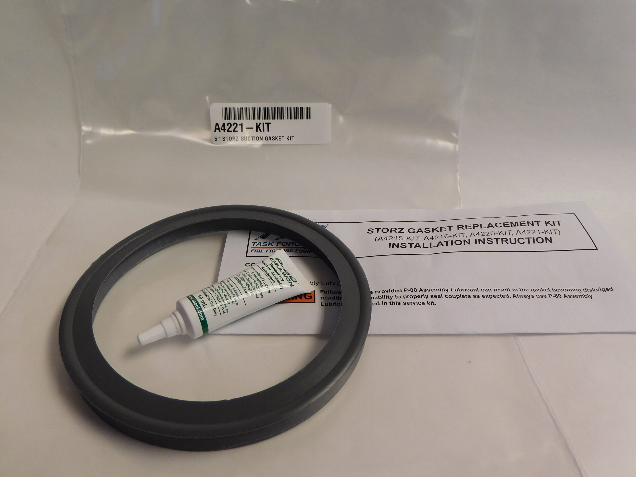 5″ (125 mm) Storz Suction Gasket Kit 5″ (125 mm) Storz Suction Gasket Kit
