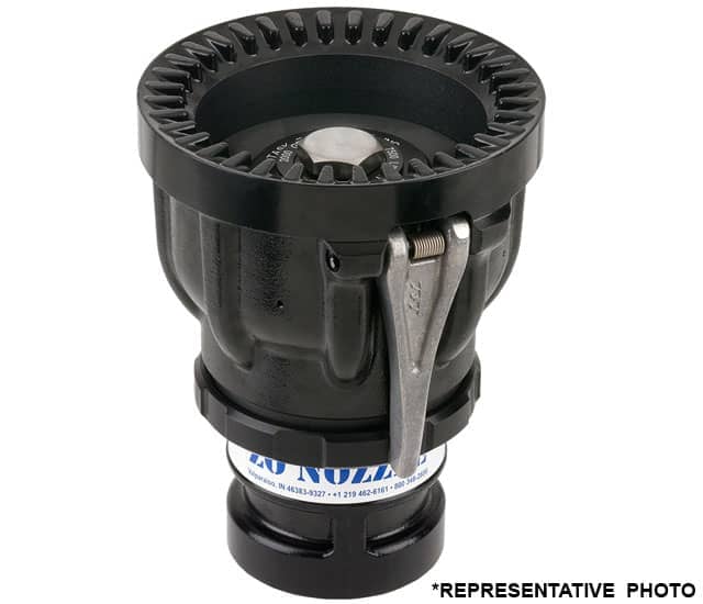 Z-Series Fixed Flow Masterstream Nozzle – 2000 GPM (7500 LPM) @ 100 PSI (7 Bar), 3.5″ (90 mm) NHF Rigid Rocker Inlet Z-Series Fixed Flow Masterstream Nozzle – 2000 GPM (7500 LPM) @ 100 PSI (7 Bar), 3.5″ (90 mm) NHF Rigid Rocker Inlet