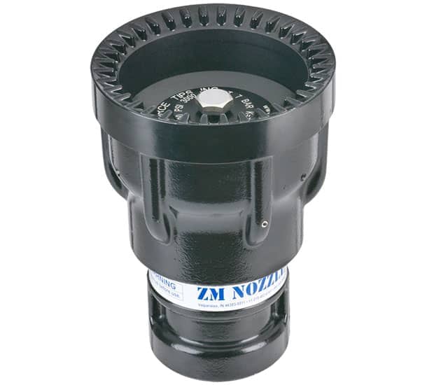 Z-Series Fixed Flow Masterstream Nozzle – 1250 GPM (4500 LPM) @ 100 PSI (7 Bar), 2.5″ (65 mm) BSPF Rigid Rocker Inlet Z-Series Fixed Flow Masterstream Nozzle – 1250 GPM (4500 LPM) @ 100 PSI (7 Bar), 2.5″ (65 mm) BSPF Rigid Rocker Inlet
