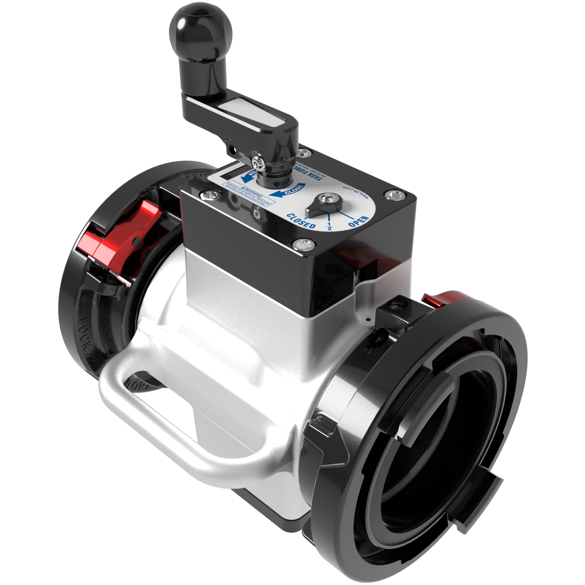 In-Line LDH Valve – 5″ Storz Rigid Inlet, 5″ Storz Rigid Outlet In-Line LDH Valve – 5″ Storz Rigid Inlet, 5″ Storz Rigid Outlet