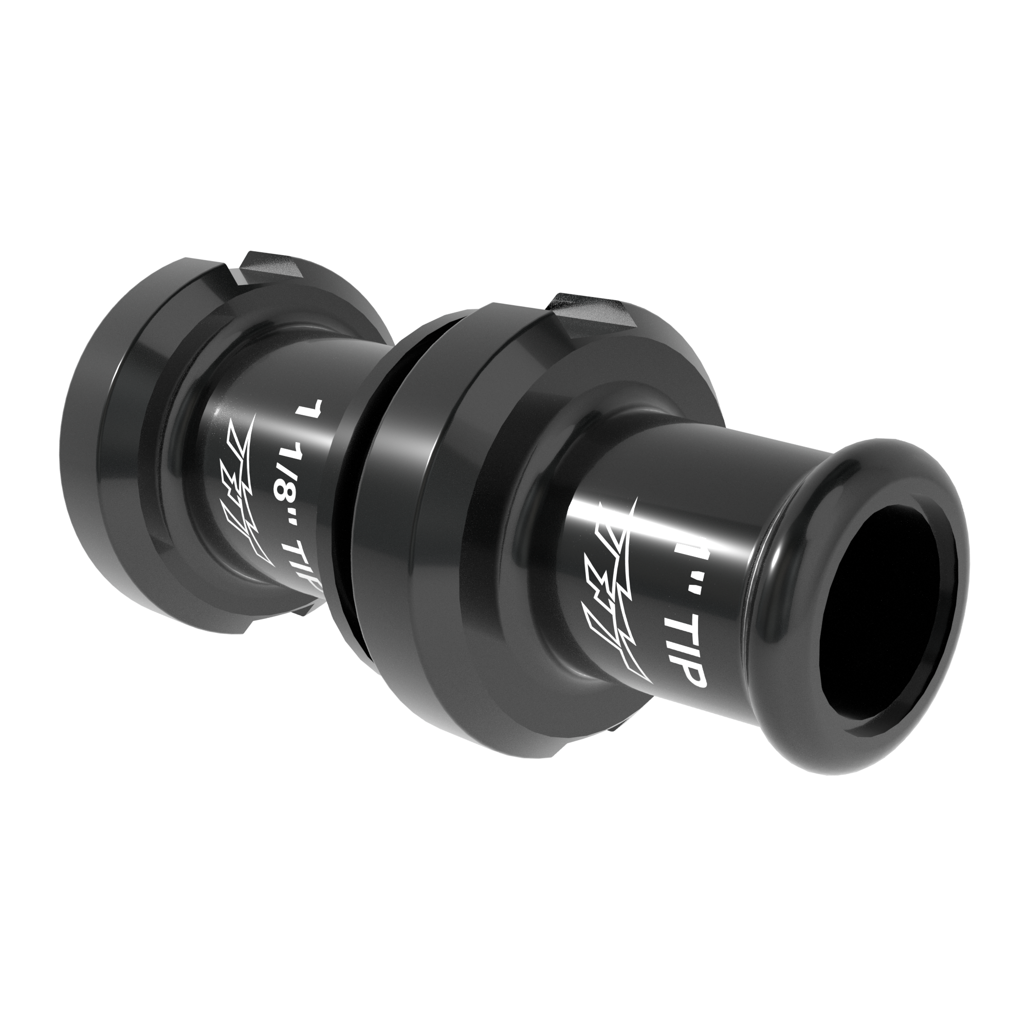 Smooth Bore “High Rise” Double-Stacked Nozzle Tip Set (1-1/8″, 1″) – 1.5″ NHF Rigid Inlet Smooth Bore “High Rise” Double-Stacked Nozzle Tip Set (1-1/8″, 1″) – 1.5″ NHF Rigid Inlet
