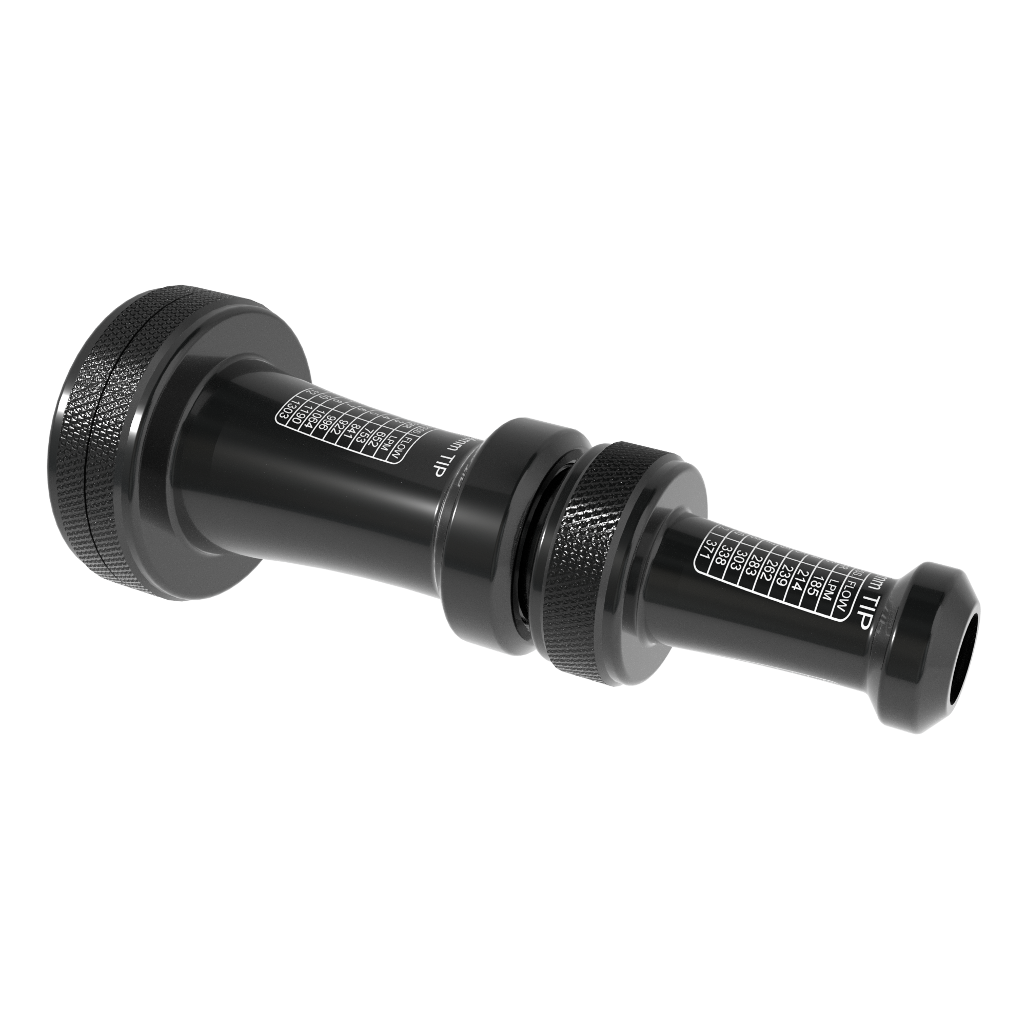 Smooth Bore “FDNY” Double-Stacked Nozzle Tip Set (15/16″, 1/2″) – 1.5″ NPSHF Rigid Inlet Smooth Bore “FDNY” Double-Stacked Nozzle Tip Set (15/16″, 1/2″) – 1.5″ NPSHF Rigid Inlet