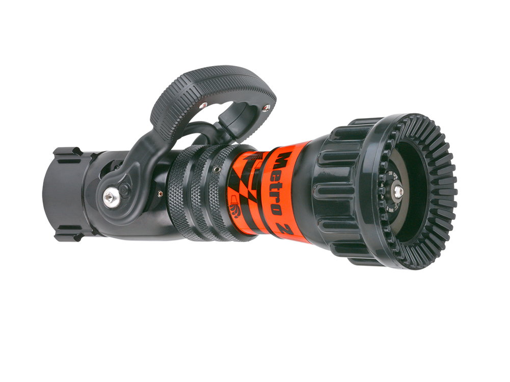 Metro 2 Fixed Flow One-Piece Nozzle, Ball Valve – 185 GPM @ 50 PSI, 1.5″ NHF Swivel Inlet, Ball Valve, Rubber Teeth Metro 2 Fixed Flow One-Piece Nozzle, Ball Valve – 185 GPM @ 50 PSI, 1.5″ NHF Swivel Inlet, Ball Valve, Rubber Teeth