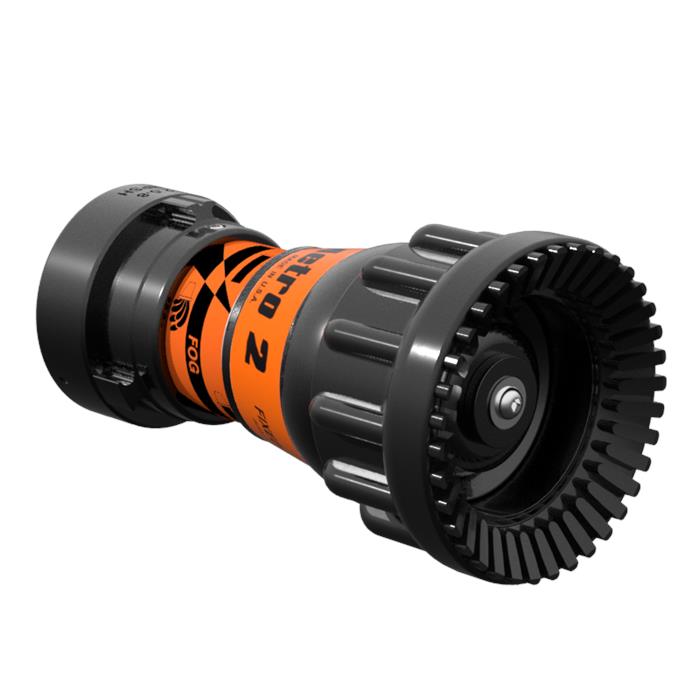 Metro 2 Fixed Flow Nozzle Tip – 250 GPM at 75 PSI, 2.5″ NHF Rigid Inlet, Rubber Teeth Metro 2 Fixed Flow Nozzle Tip – 250 GPM at 75 PSI, 2.5″ NHF Rigid Inlet, Rubber Teeth