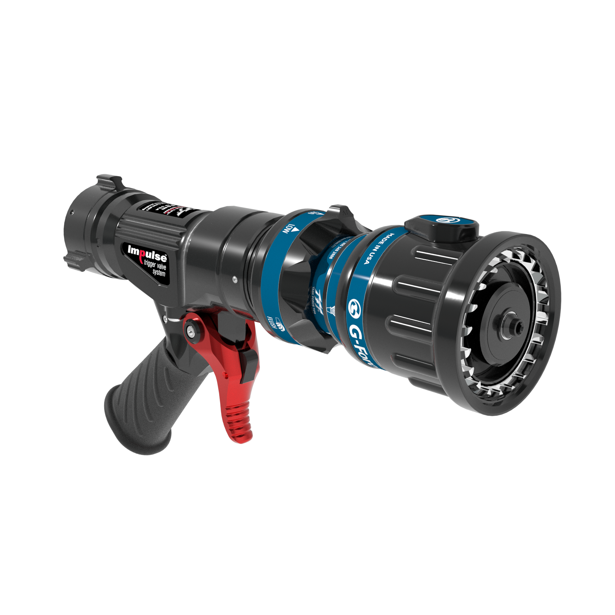 G-Force Automatic One-Piece Pulsing EN PN16 Nozzle With Pistol Grip, Trigger Valve – 100-400 LPM @ 6 Bar, 38 mm NHF Rocker Swivel Inlet, Spinning Metal Teeth, Shaper Indicator Detent G-Force Automatic One-Piece Pulsing EN PN16 Nozzle With Pistol Grip, Trigger Valve – 100-400 LPM @ 6 Bar, 38 mm NHF Rocker Swivel Inlet, Spinning Metal Teeth, Shaper Indicator Detent