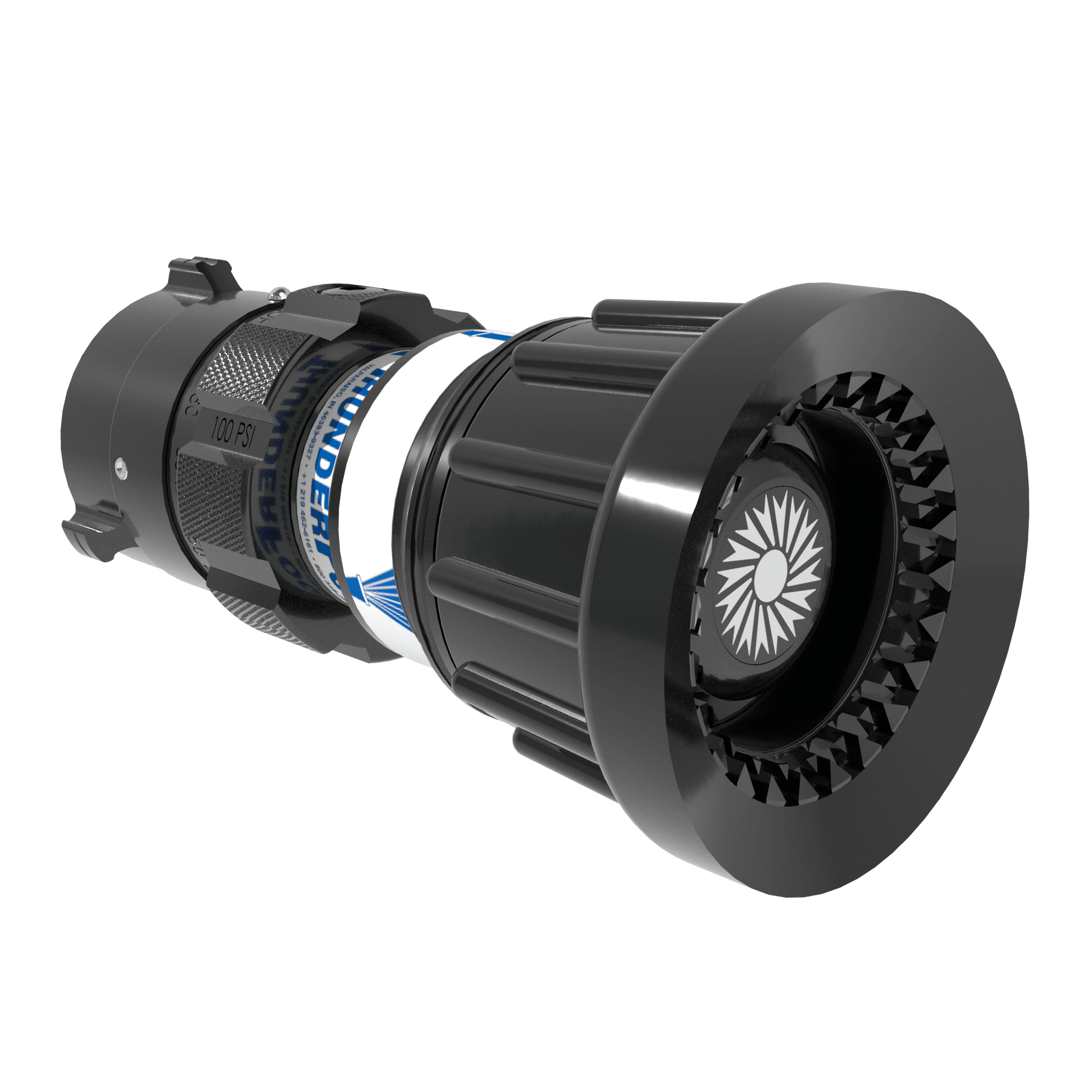 ThunderFog Selectable Nozzle Tip – 30/60/95/125/150/200 GPM @ 100 PSI, 1.5″ NHF Rigid Rocker Inlet, Metal Teeth ThunderFog Selectable Nozzle Tip – 30/60/95/125/150/200 GPM @ 100 PSI, 1.5″ NHF Rigid Rocker Inlet, Metal Teeth