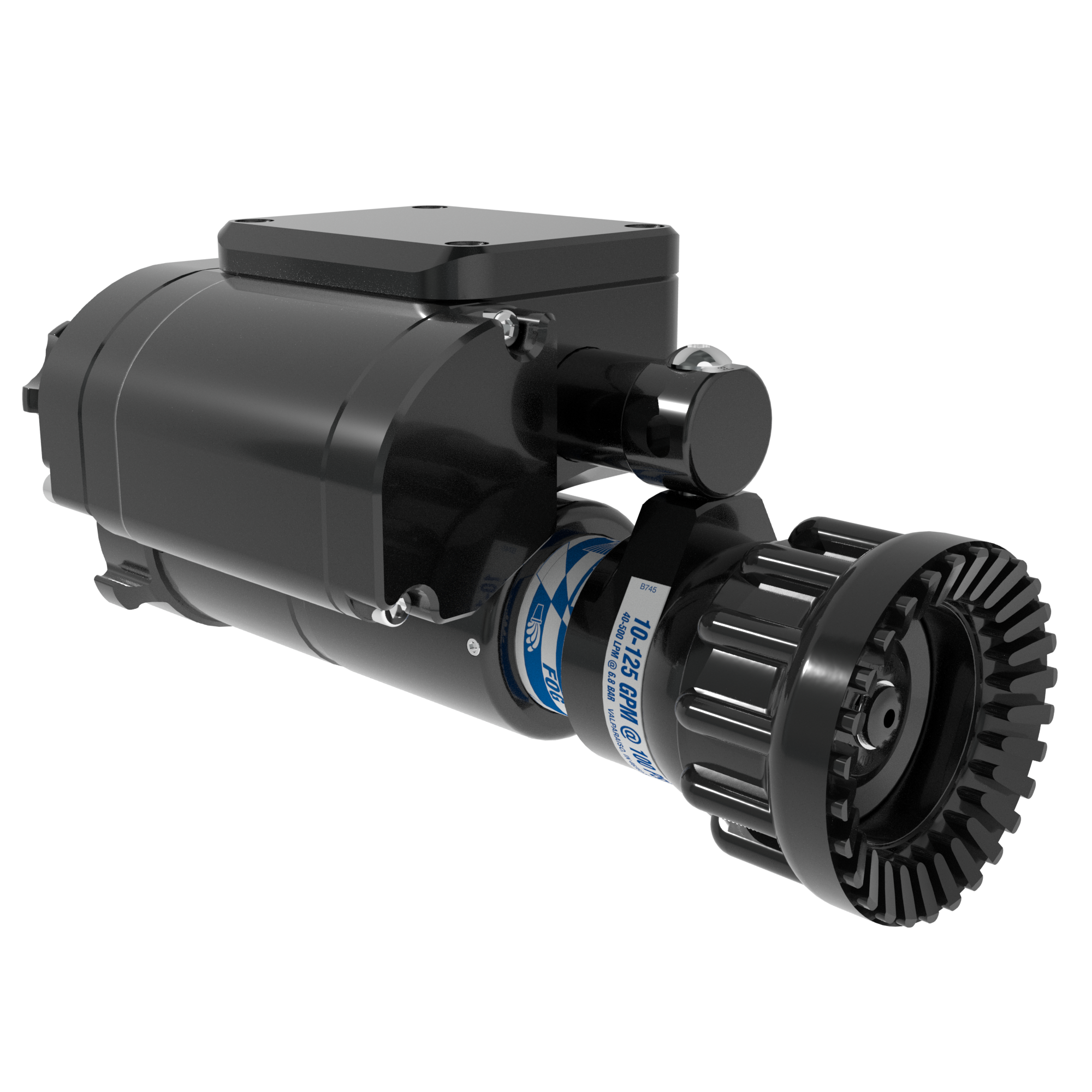 Ultimatic RC Automatic Masterstream Nozzle – 10-125 GPM (40-500 LPM) @ 100 PSI (7 Bar), 1.5″ (38 mm) NHF Swivel Rocker Inlet, Plug Connection Ultimatic RC Automatic Masterstream Nozzle – 10-125 GPM (40-500 LPM) @ 100 PSI (7 Bar), 1.5″ (38 mm) NHF Swivel Rocker Inlet, Plug Connection