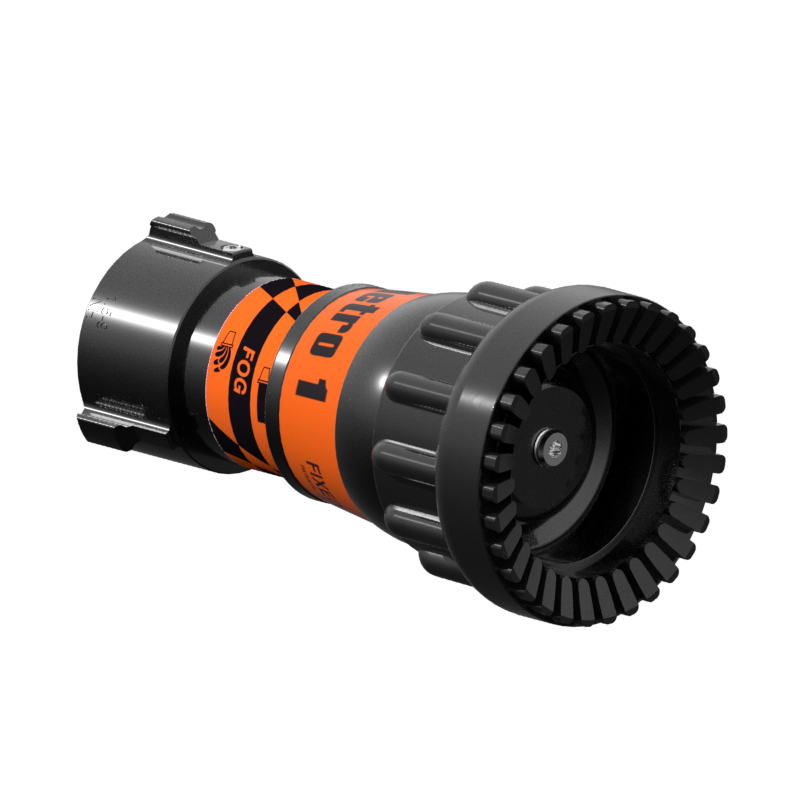 Metro 1 Fixed Flow Nozzle Tip – 150 GPM at 50 PSI, 1.5″ NHF Swivel Inlet, Rubber Teeth Metro 1 Fixed Flow Nozzle Tip – 150 GPM at 50 PSI, 1.5″ NHF Swivel Inlet, Rubber Teeth