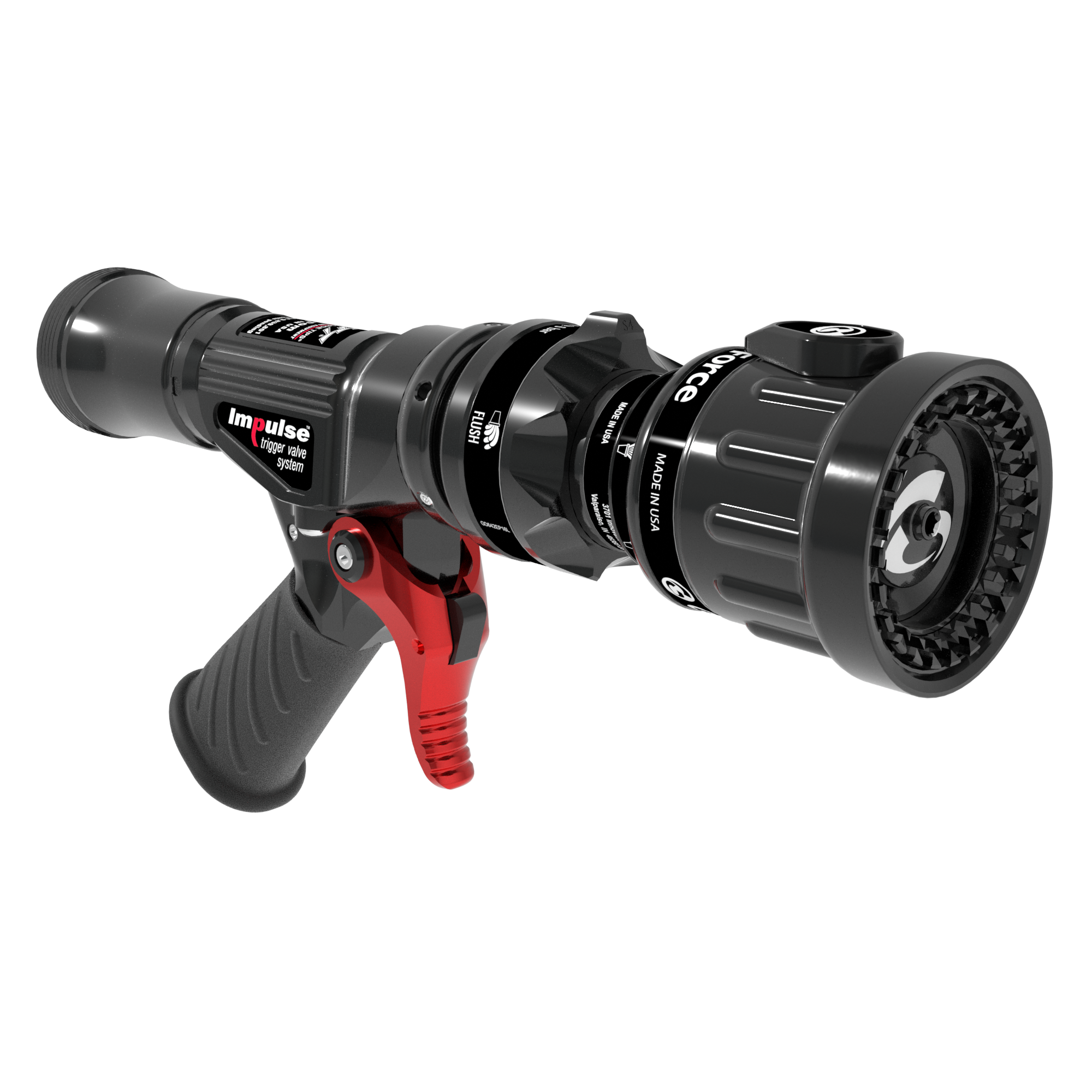 G-Force Selectable One-Piece Pulsing EN PN16 Nozzle With Pistol Grip, Trigger Valve – 40/100/150/235 LPM @ 6 Bar, 52 mm BSPM Swivel Inlet, Metal Teeth, Shaper Indicator Detent G-Force Selectable One-Piece Pulsing EN PN16 Nozzle With Pistol Grip, Trigger Valve – 40/100/150/235 LPM @ 6 Bar, 52 mm BSPM Swivel Inlet, Metal Teeth, Shaper Indicator Detent