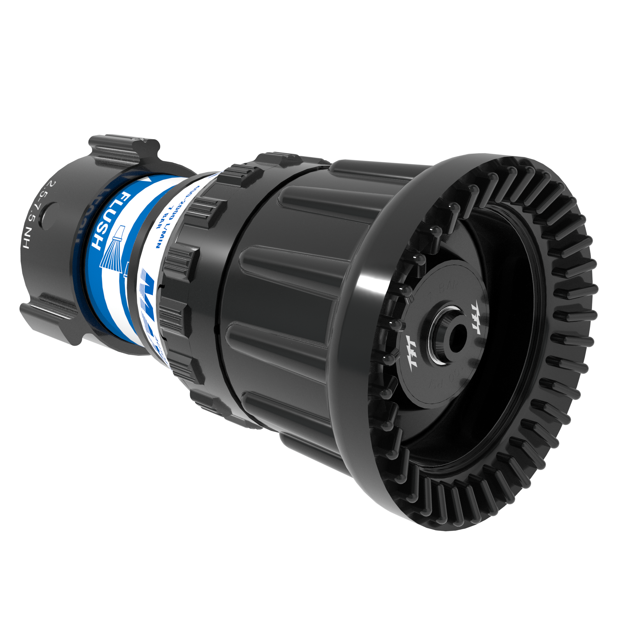 Max-Matic Automatic Maxstream Nozzle – 100-500 GPM (400-2000 LPM) @ 100 PSI (7 Bar), 2.5″ (65 mm) BSPF Rigid Rocker Inlet Max-Matic Automatic Maxstream Nozzle – 100-500 GPM (400-2000 LPM) @ 100 PSI (7 Bar), 2.5″ (65 mm) BSPF Rigid Rocker Inlet