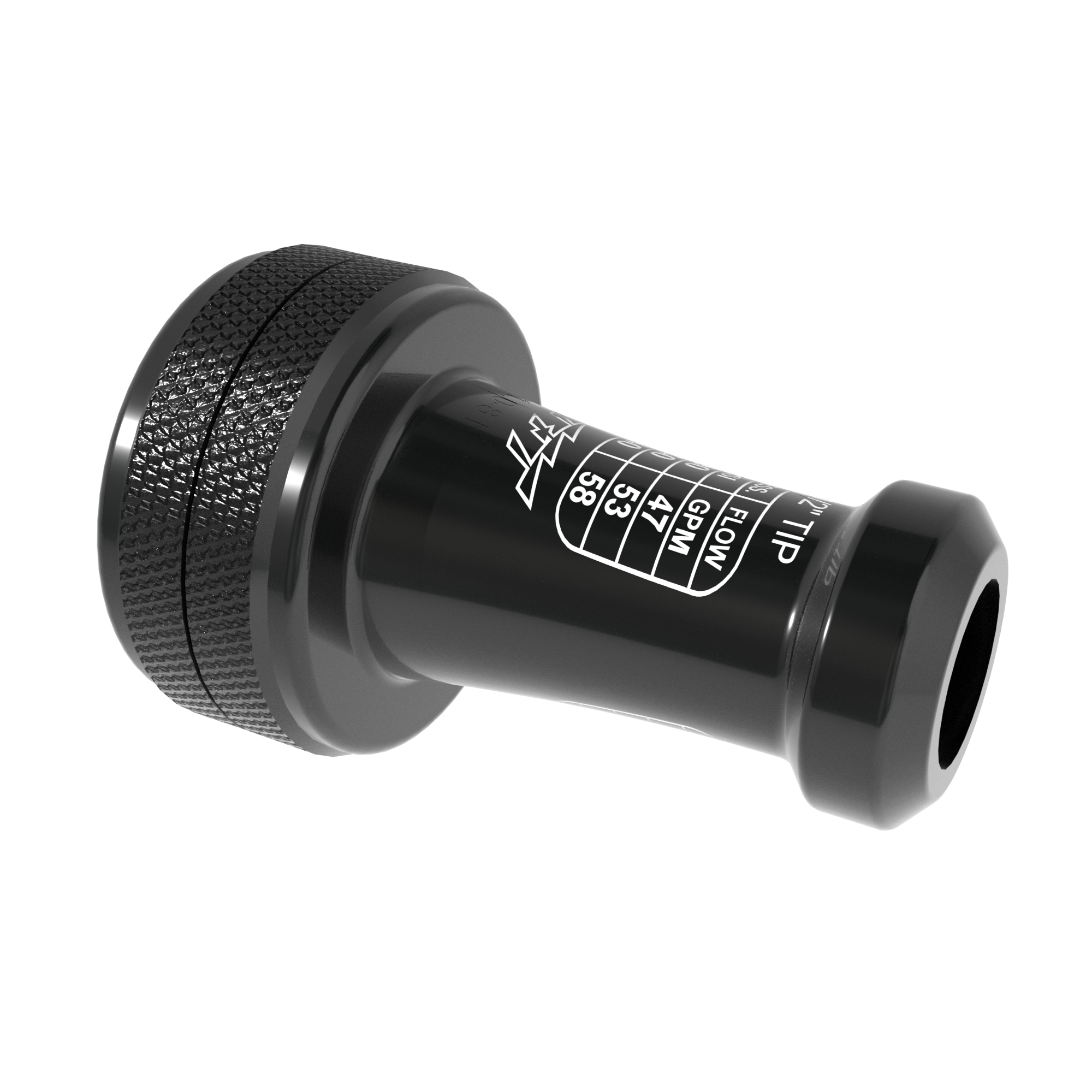 Smooth Bore 1/2″ Nozzle Tip – 1″ NHF Rigid Inlet Smooth Bore 1/2″ Nozzle Tip – 1″ NHF Rigid Inlet