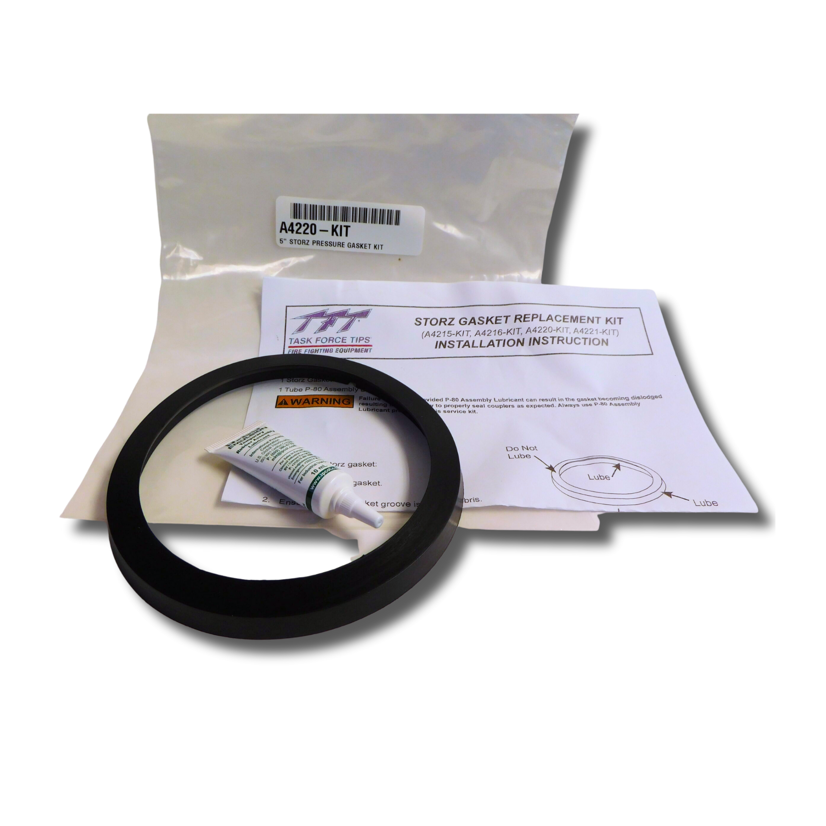 4″ (100 mm) Storz Pressure Gasket Kit 4″ (100 mm) Storz Pressure Gasket Kit