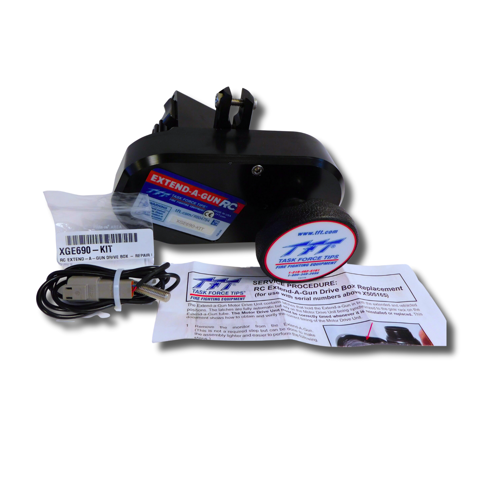 RC EXTEND-A-GUN Gear Drive Box Assembly Kit RC EXTEND-A-GUN Gear Drive Box Assembly Kit