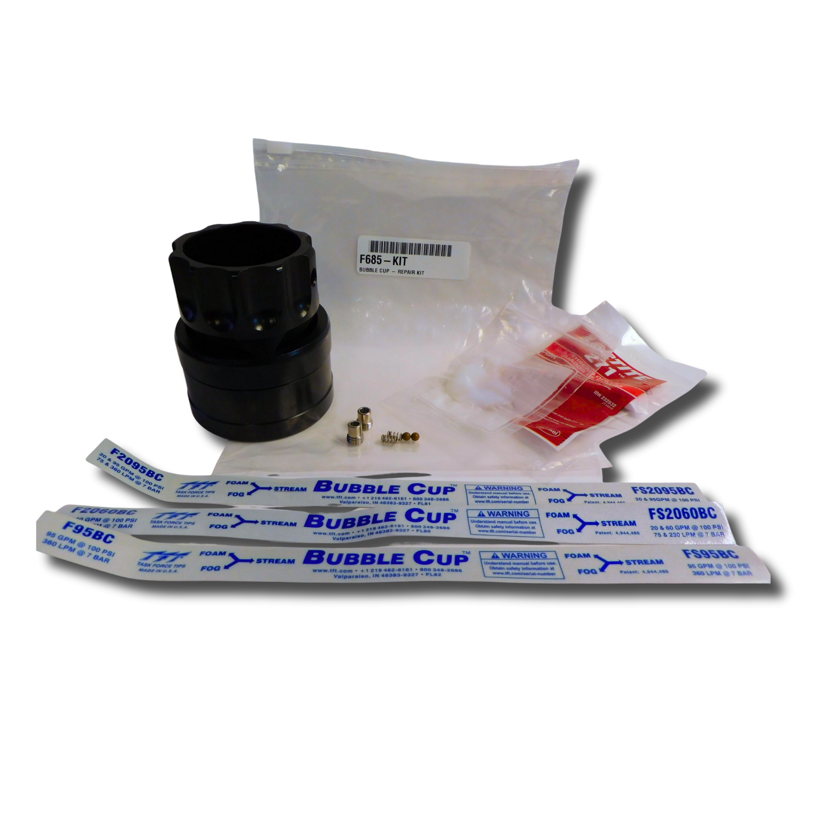 1.5″ (38 mm) Bubble Cup Stream Shaper Repair Kit 1.5″ (38 mm) Bubble Cup Stream Shaper Repair Kit